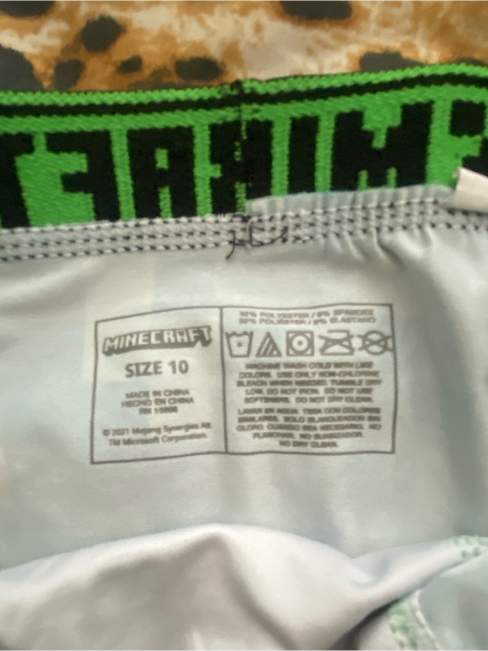 Minecraft Shorts/Boxers - Picture 3 of 3